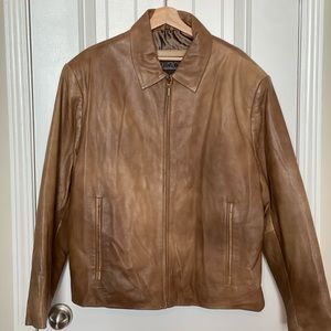 Men’s 100% leather jacket